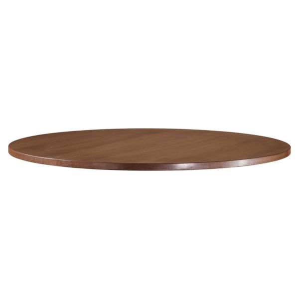 Lorell Essentials Series Walnut Laminate Round Table