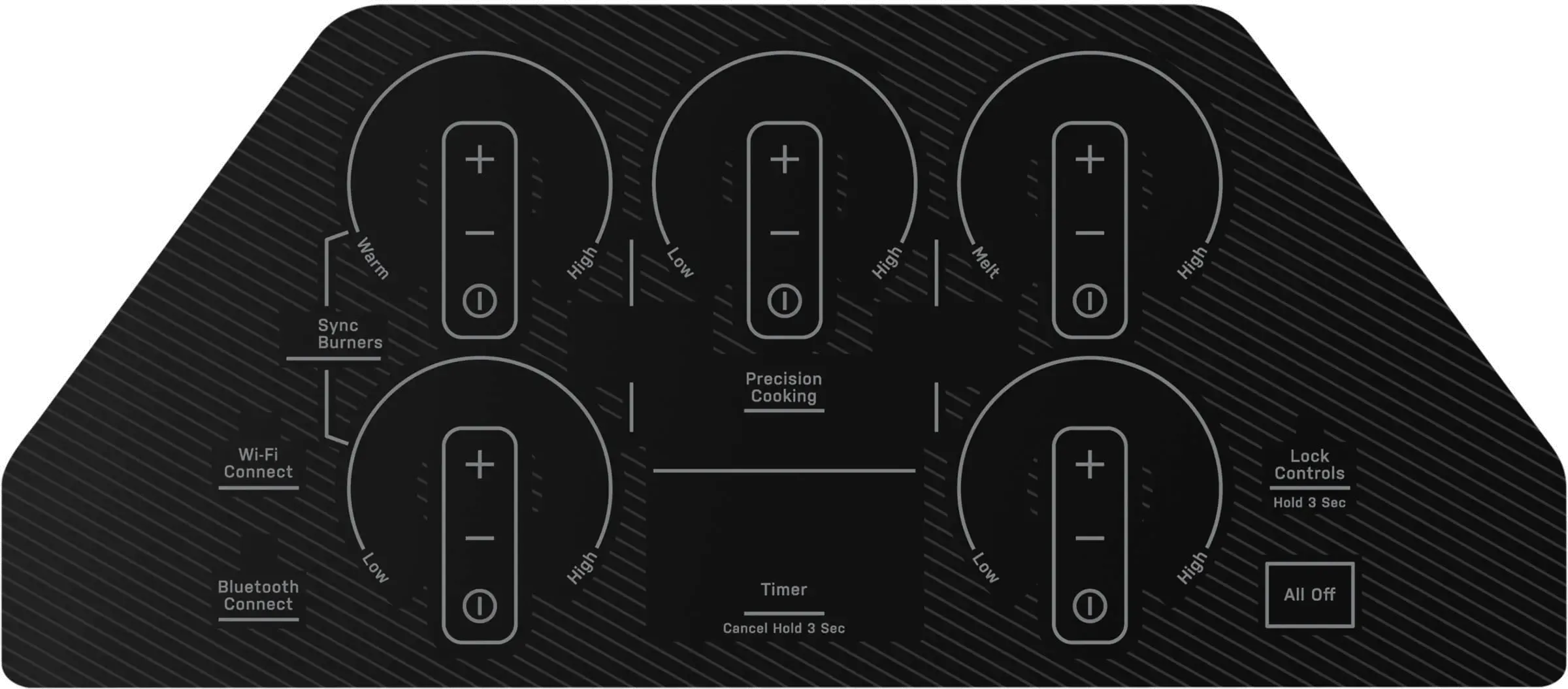 GE Profile Induction Cooktop PHP9036DTBB