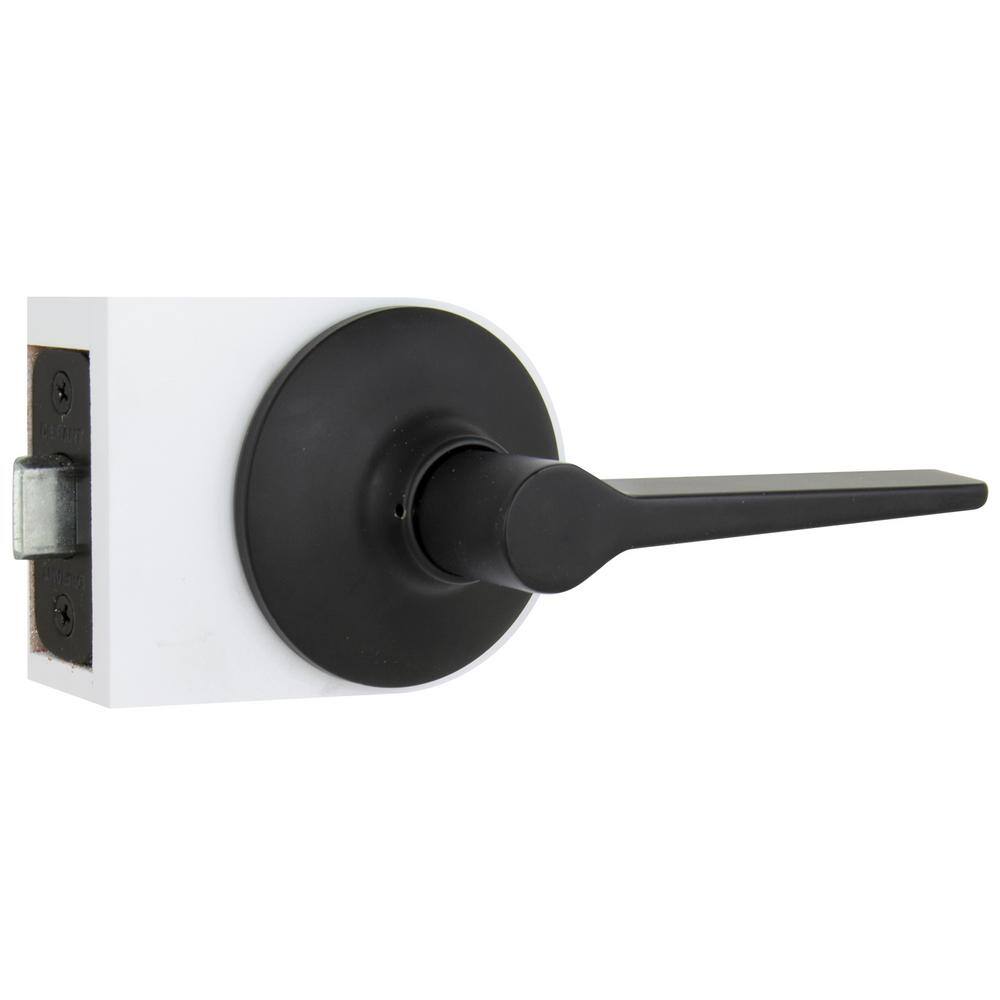 Defiant Freedom Matte Black HallCloset Door Lever 32LEX903B