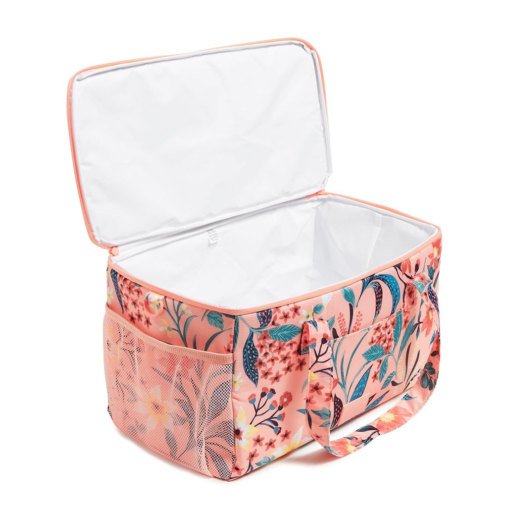 Vera Bradley  Family Cooler in Paradise Bright Coral