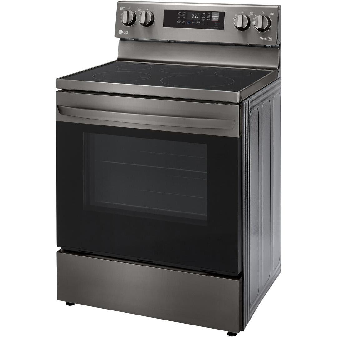 LG 30-inch Freestanding Electric Range with Wi-Fi Connectivity LREL6323D