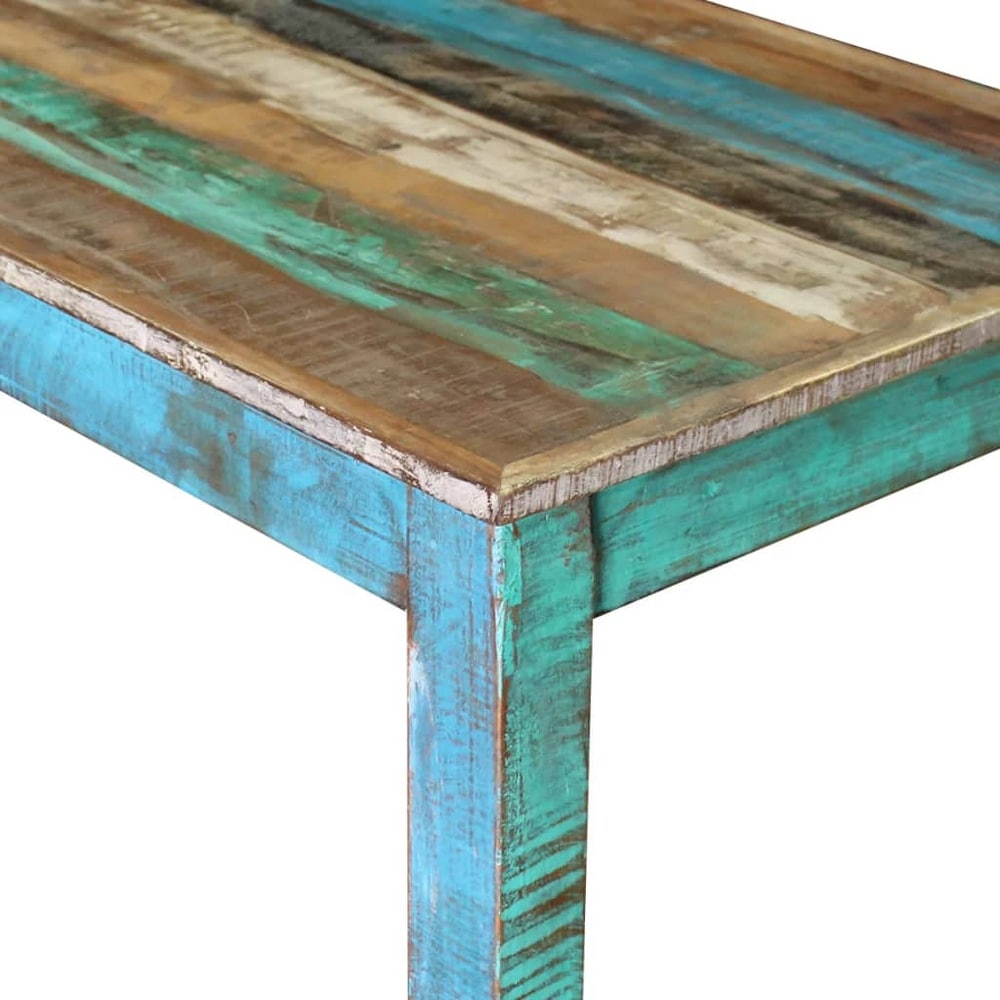 vidaXL Bar Table Solid Reclaimed Wood 45.3\