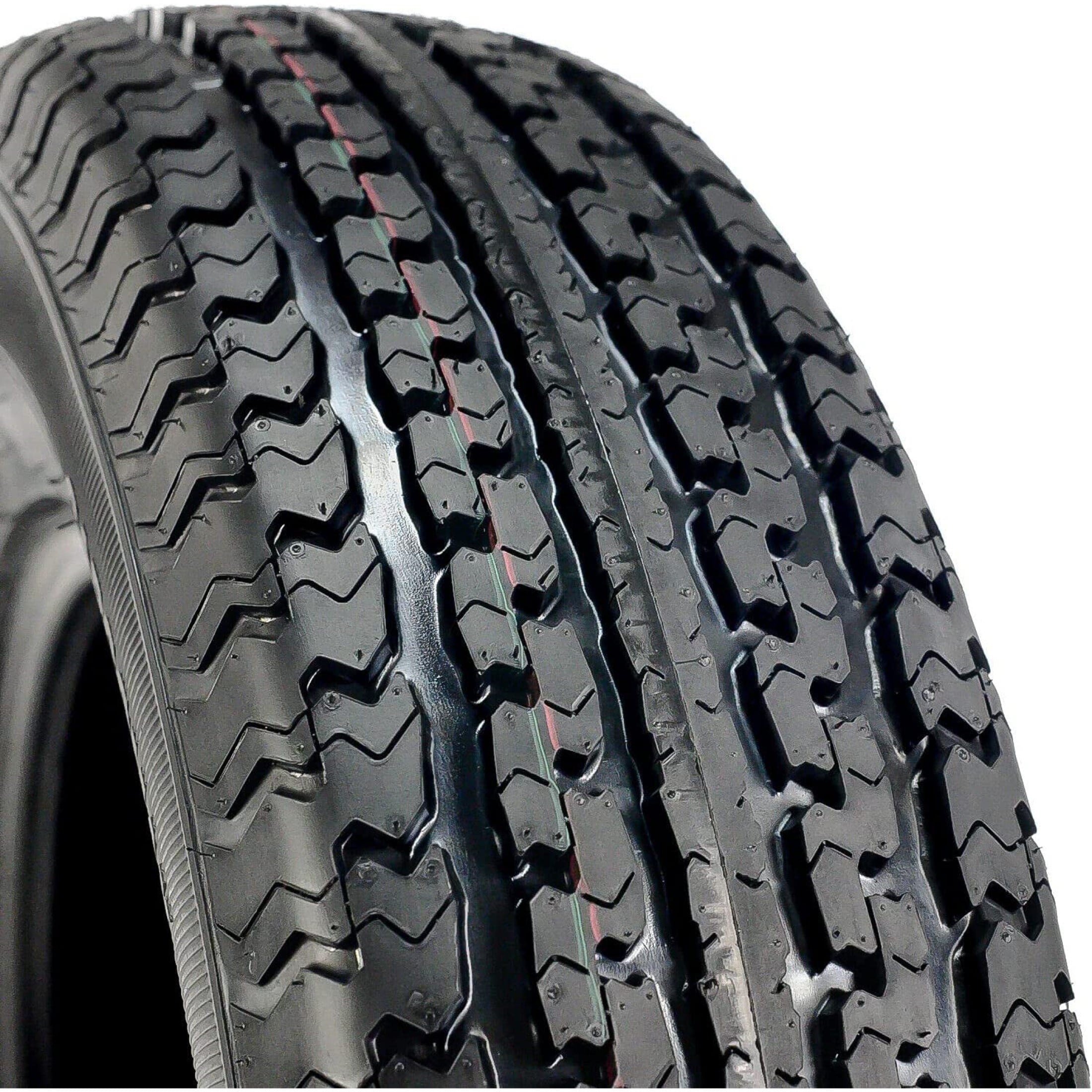 Mastertrack UN203 ST215/75R14 6 Ply 102M Load Range C Radial Trailer Tire - ST 215/75/14 215/75R14 (Tire Only)