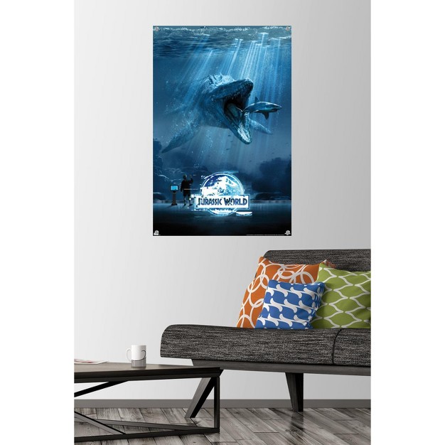 Trends International Jurassic World Water Unframed Wall Poster Prints