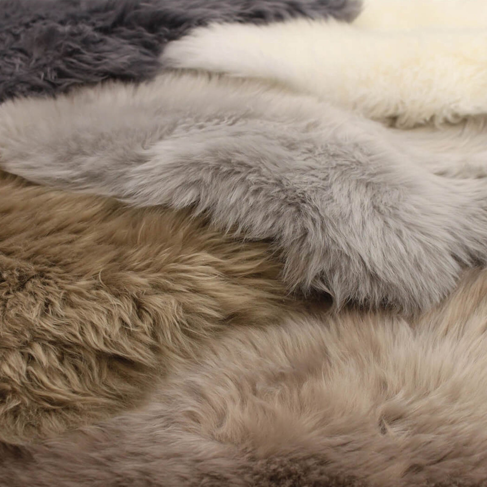 Luxurious Sheepskin Rug -Natural Shp-N