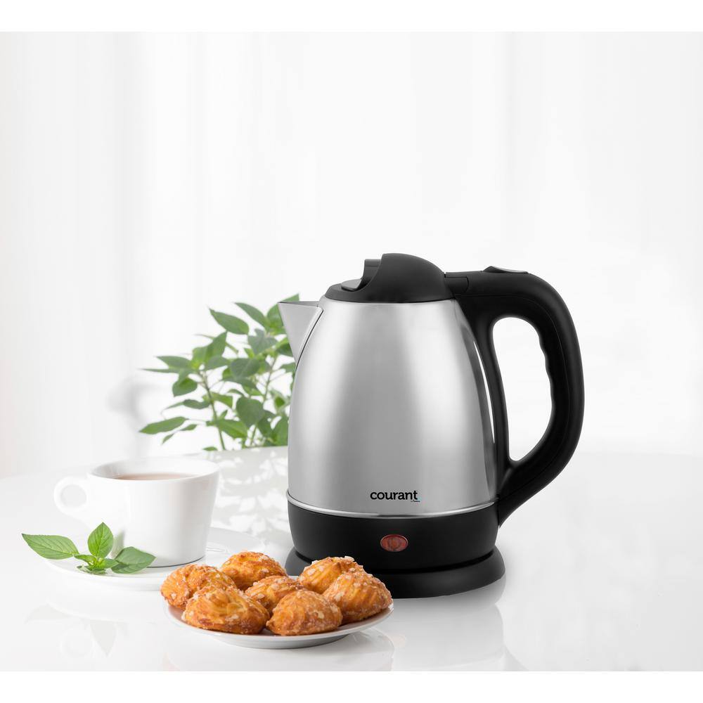 Courant 5.07-Cup Cordless Electric Kettle in Stainless Steel KEC-123ST