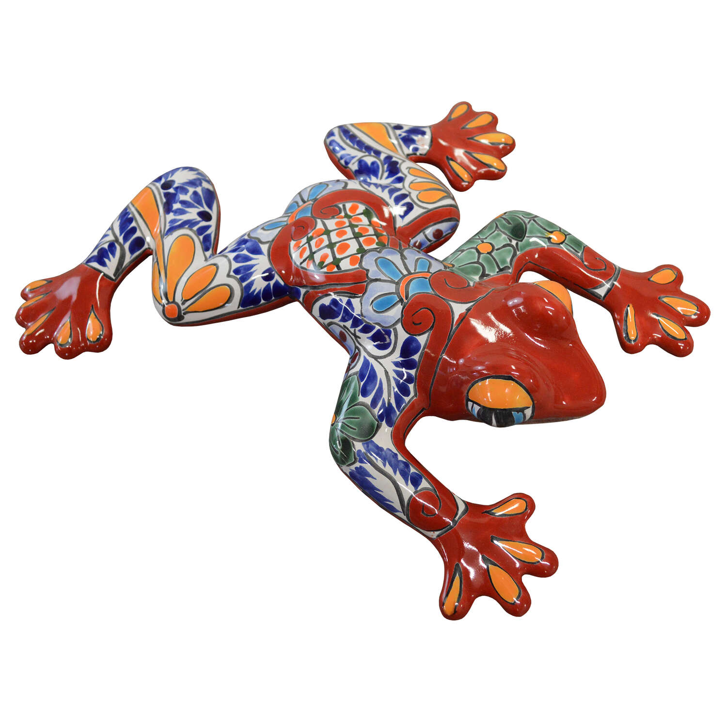 Avera Products Talavera Multicolored Ceramic 8 in. H Wall Hanging Decor