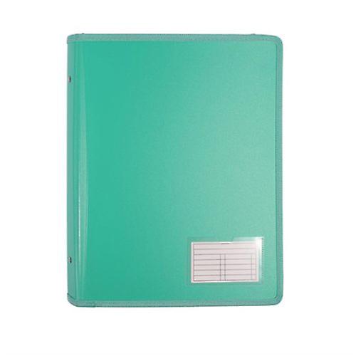 Bantex A4 2D-Ring Zippered Binder 25mm