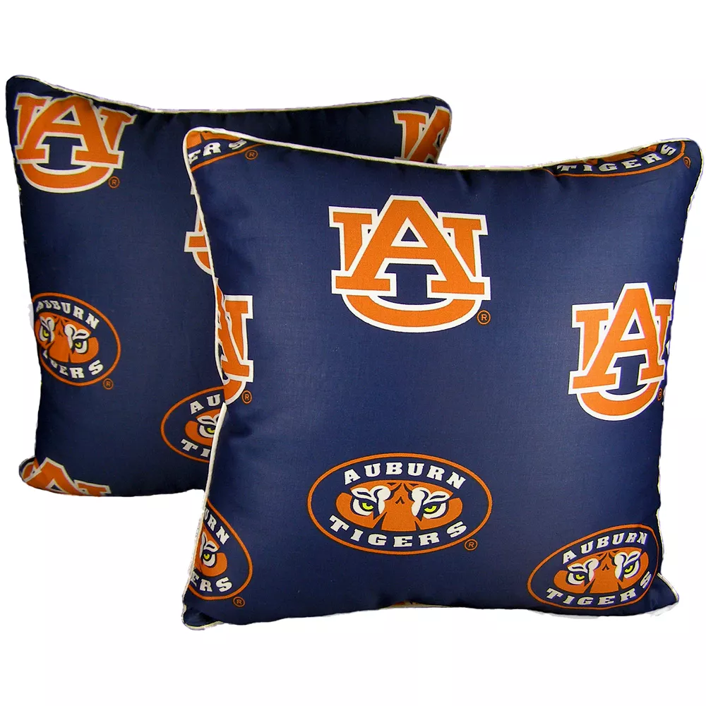 Auburn Tigers Decorative Pillow Set