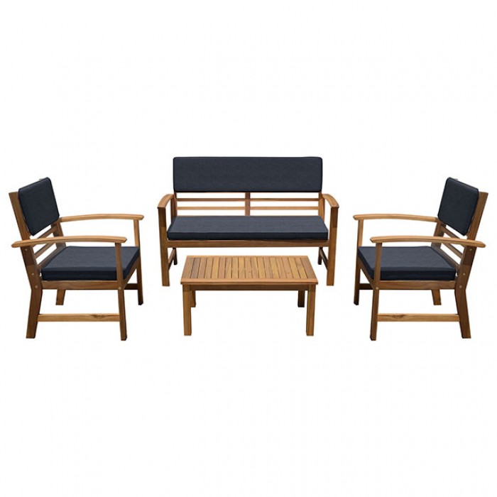 Hana 4 PC. Patio Set     |     GM-1020BL-4PK