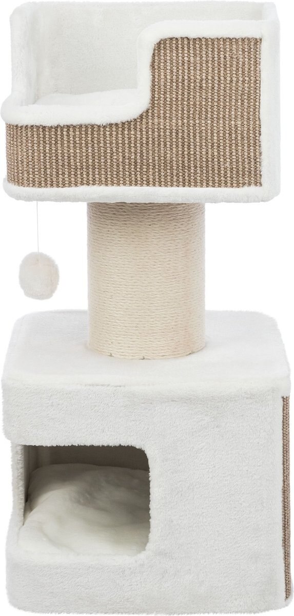 TRIXIE Ava Cat Scratching Post， XX-Large， Brown/White