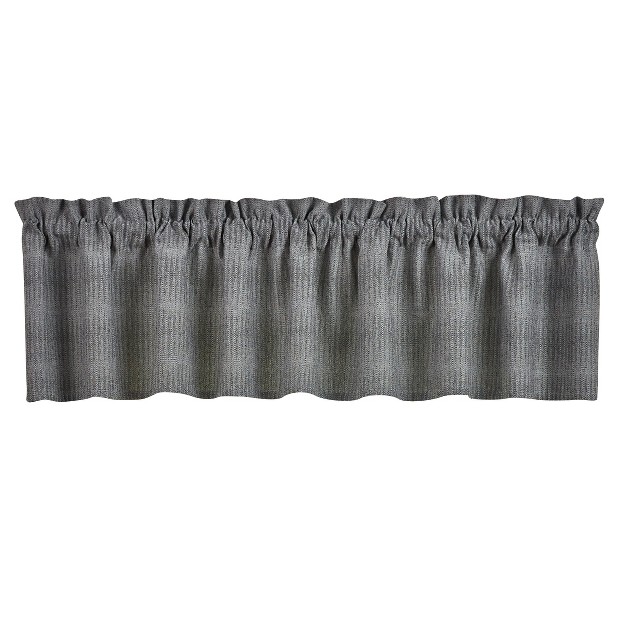 Park Designs Grey Sine Wave Valance 14x72