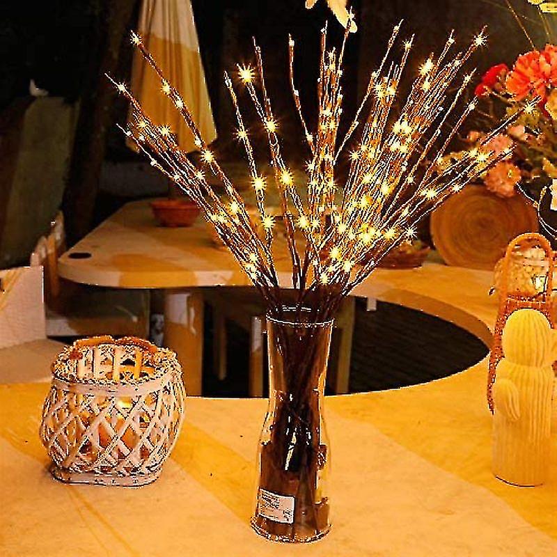 Light Branches / Decorative Branches Brown With 20 Leds