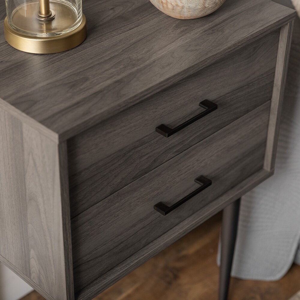 Middlebrook Notto Mid century Nightstand (Set of 2)