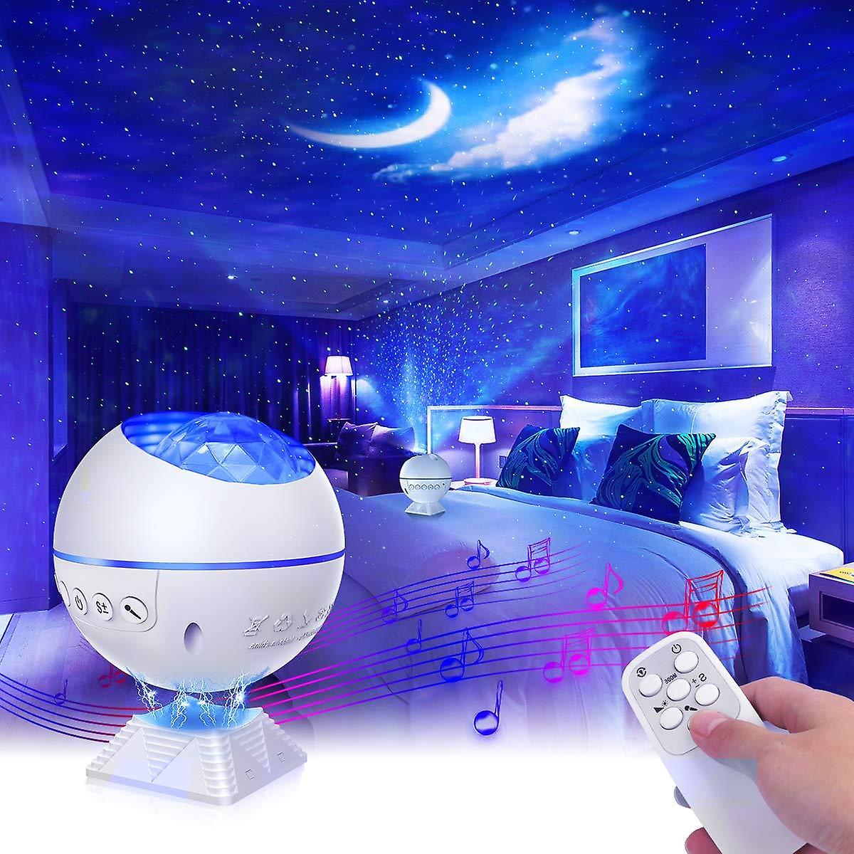 Ocean wave night light projector