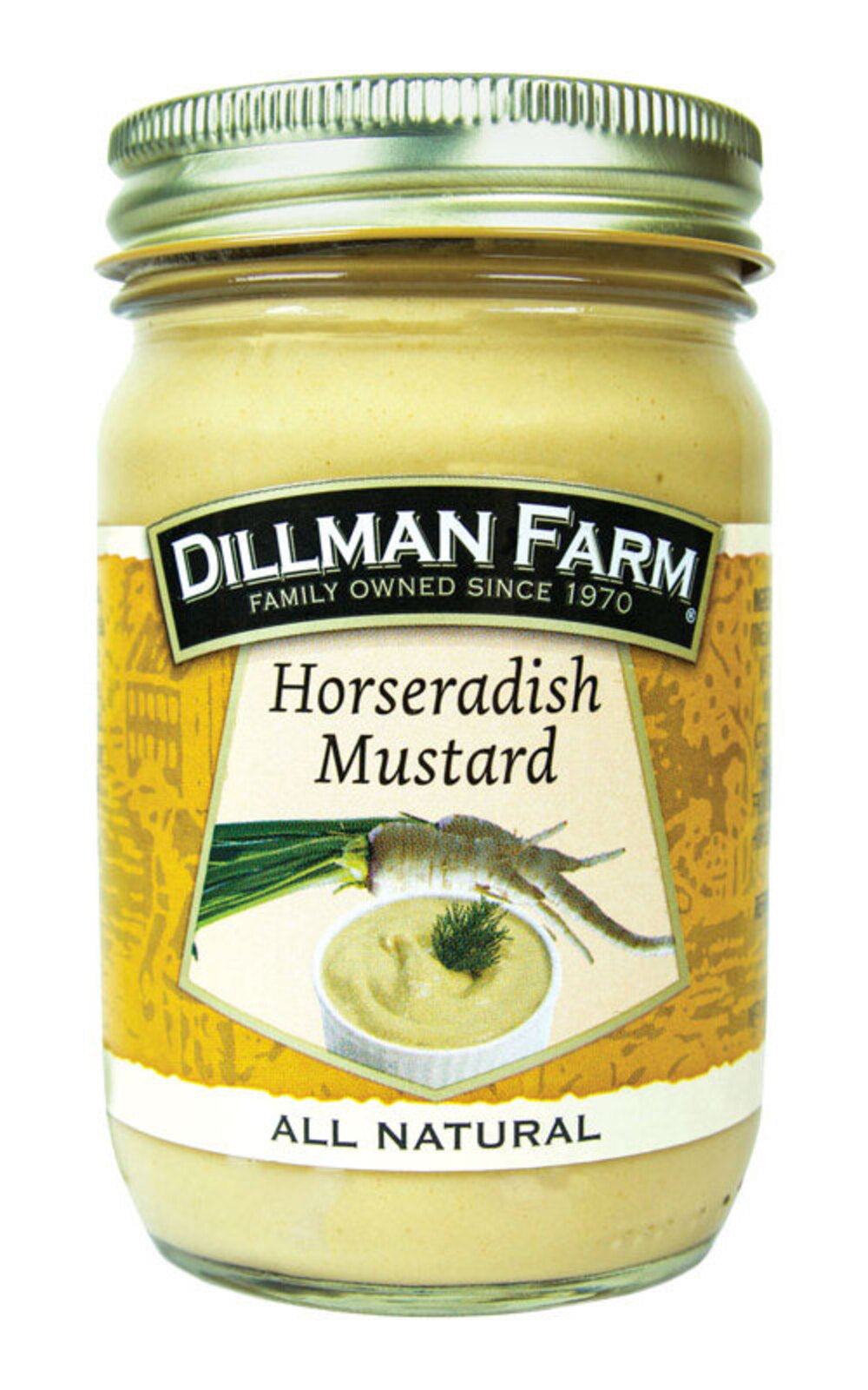 MUSTARD HORSERADISH 13OZ