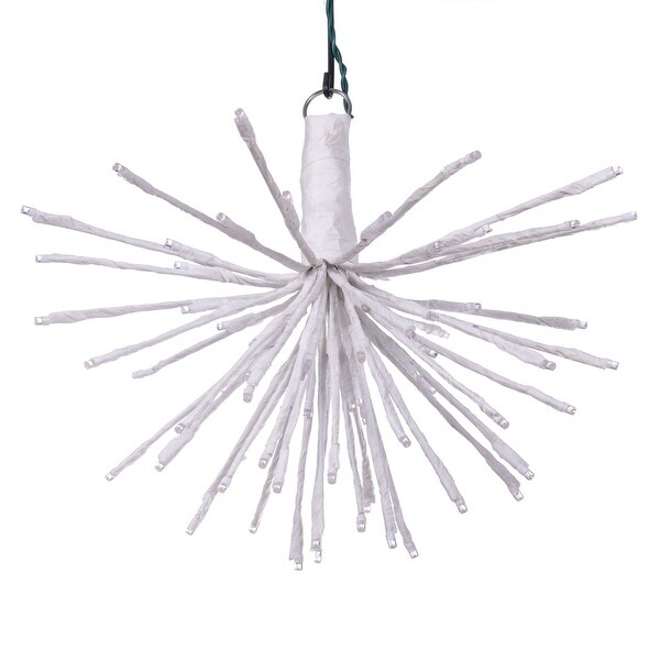 Vickerman 80Lt x 16 White Starburst Pure White 5mm LED Wide Angle Lights