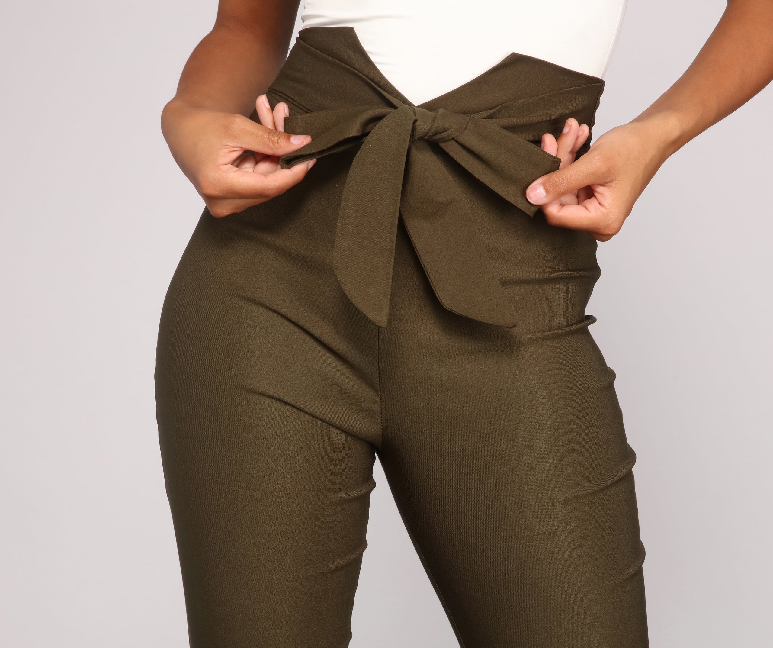 Perfectly Posh Tie-Waist Pants