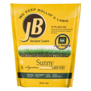 JB 3 lbs. Perennial Ryegrass Lawn Seed SUN3