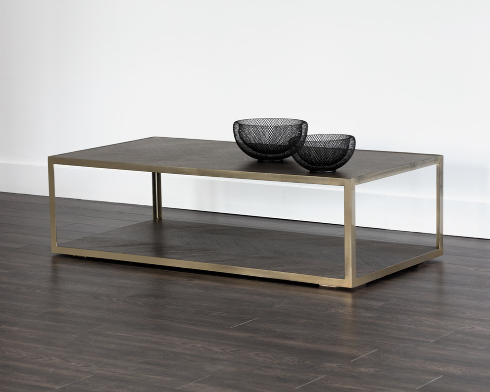 Janella Coffee Table  Rectangular   Contemporary   Coffee Tables   by Virgil Stanis Design  Houzz