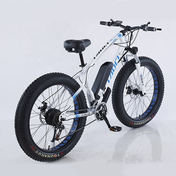 Cheap price aluminum alloy rim white color e bike high performance motor customized electric bike