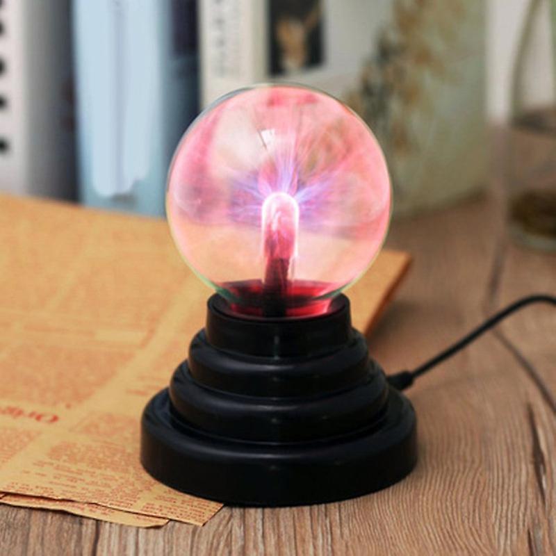 Magic Light Ball Usb Voice Controlled Electrostatic Ball Plasma Magic Small Night Lighting Ball Light Touch Electrostatic Ball