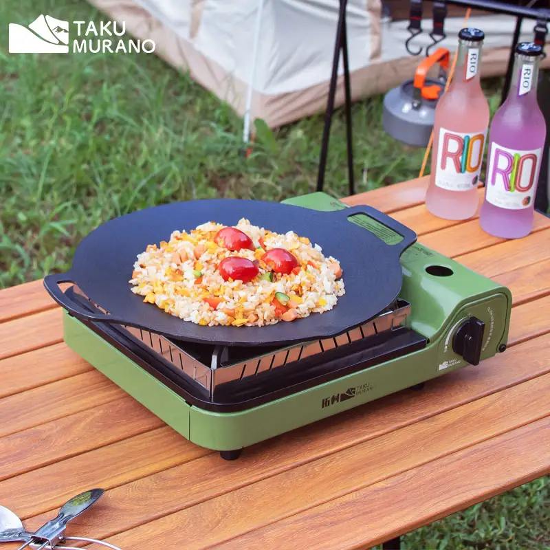 Best Selling Top Double Camping Cooking Table Single Burner Gas Stove Portable