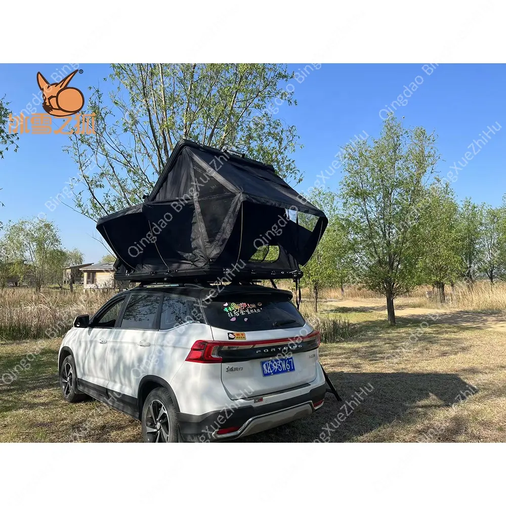 New Premium Aluminum Hard Shell Roof Top Tent  Suitable for Off Road Camping Tent Box Rooftop Car Roof Top