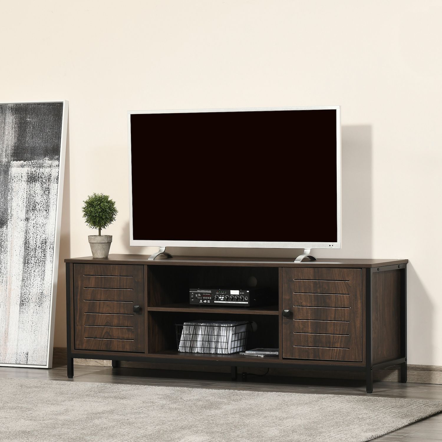 HOMCOM TV Stand for TVs up to 60