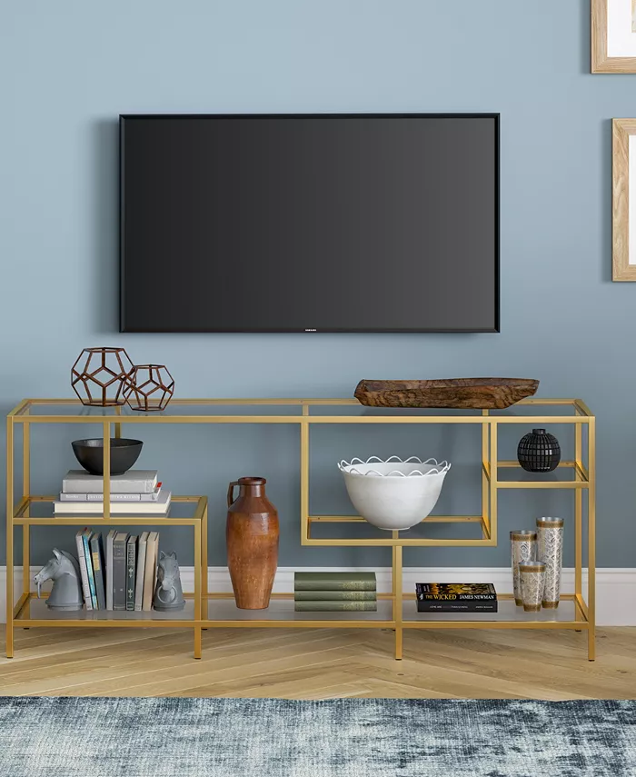 Hudson and Canal Deveraux 58 TV Stand with Shelves