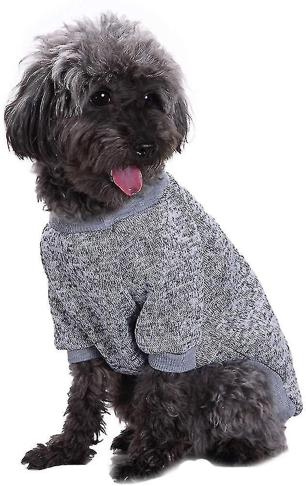 Pet Dog Clothes Knitwear Dog Sweater Soft Thickening Warm Pup Dogs Shirt Winter Puppy Sweater For Do