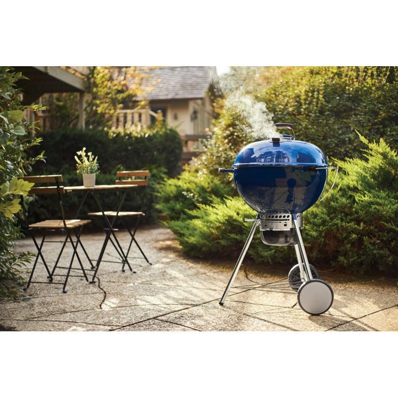 Weber Master-Touch Charcoal Grill Deep Ocean Blue