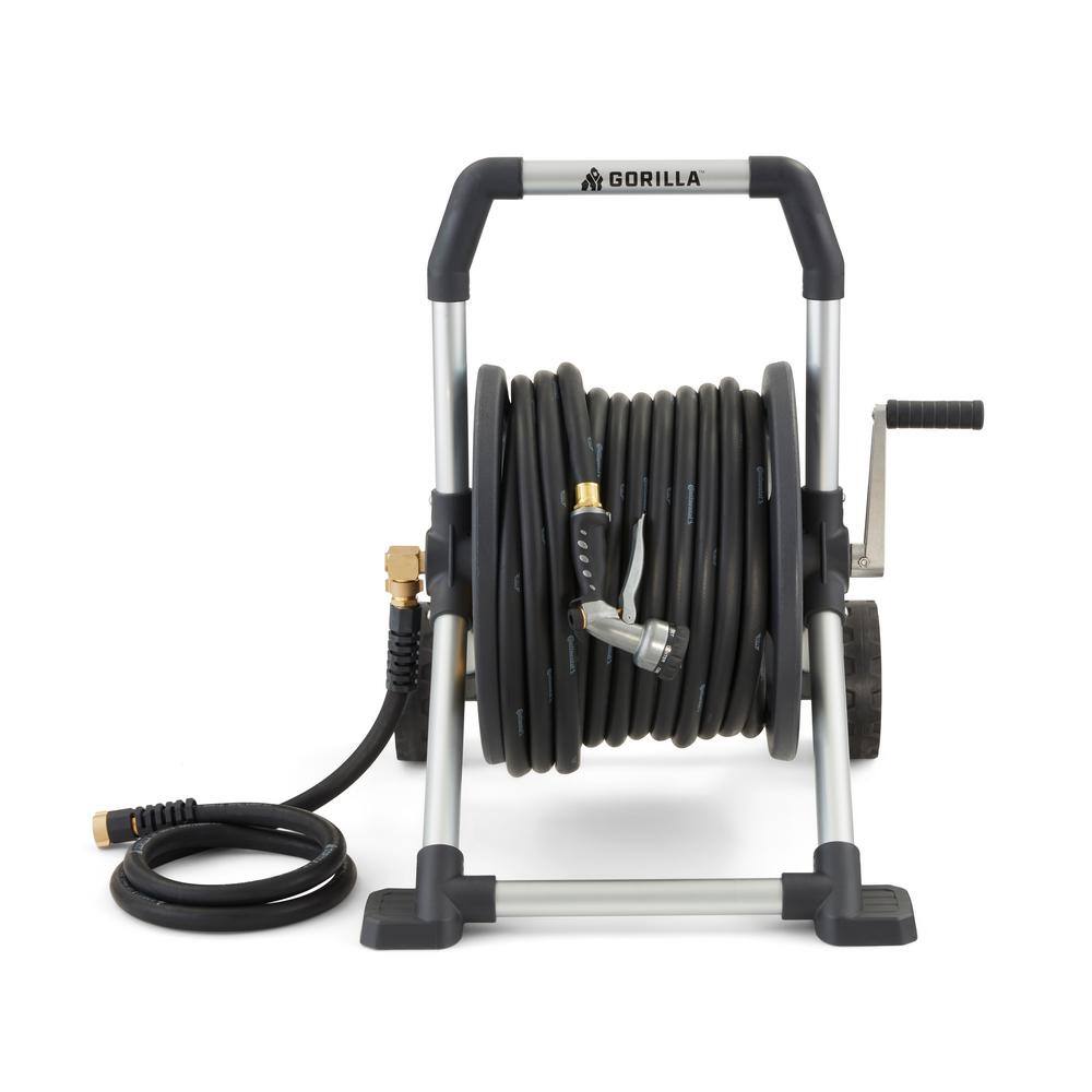 Gorilla 175 ft. Aluminum Zero Rust Mobile Hose Reel GRS-175H