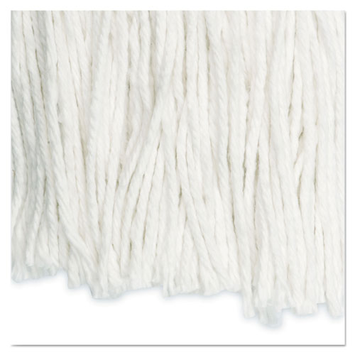 Boardwalk Cut-End Wet Mop Head | Rayon， No. 24， White， 12