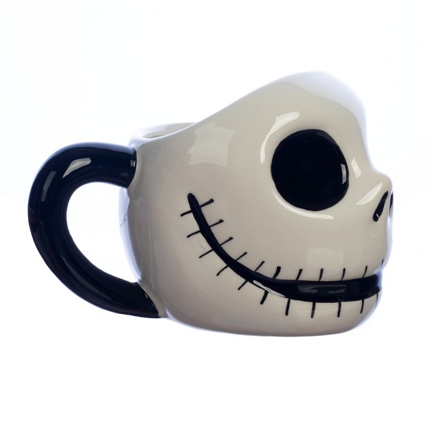 Disney The Nightmare Before Christmas Jack Skellington Sculpted Ceramic Mug