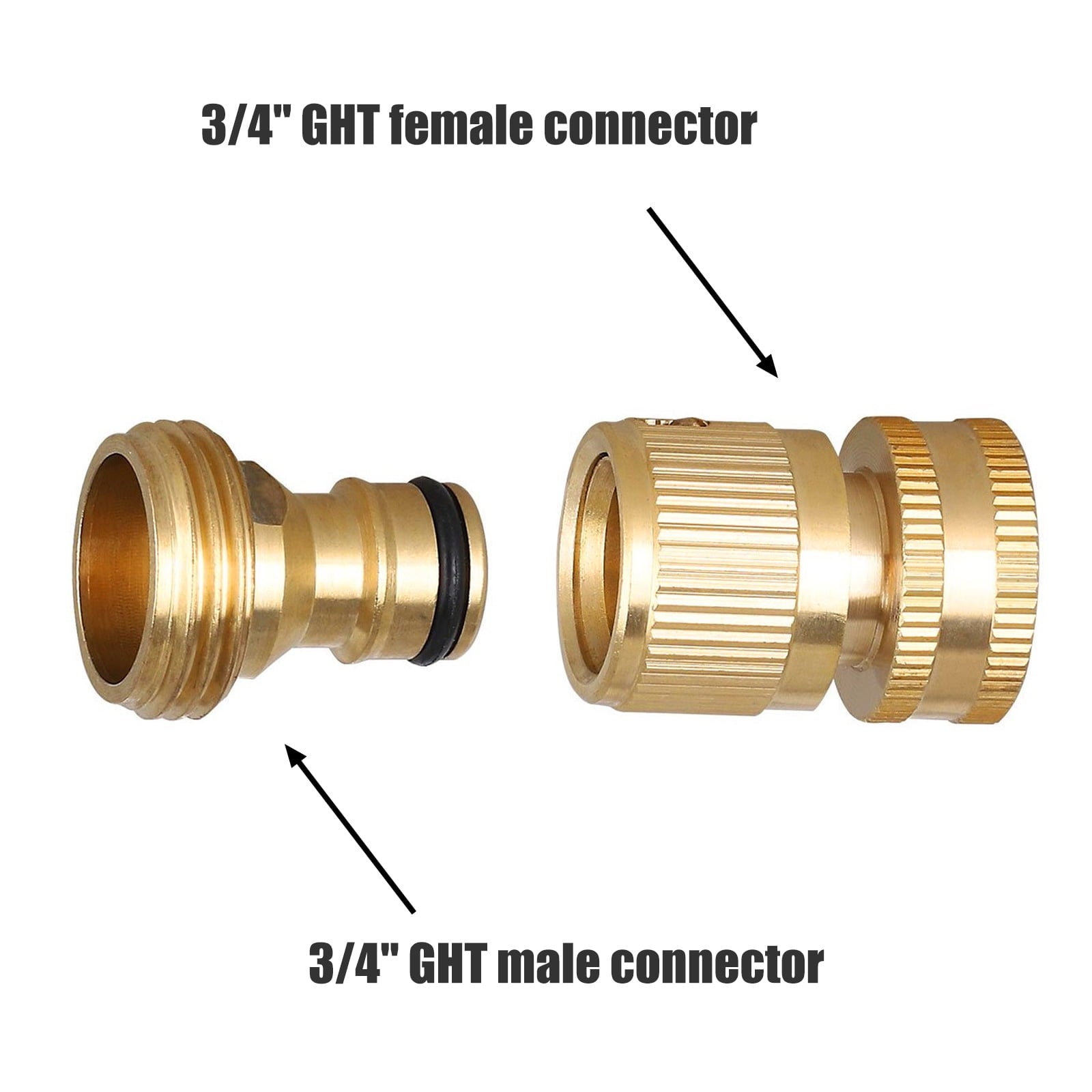 Garden Hose Quick Connects， TSV 3/4