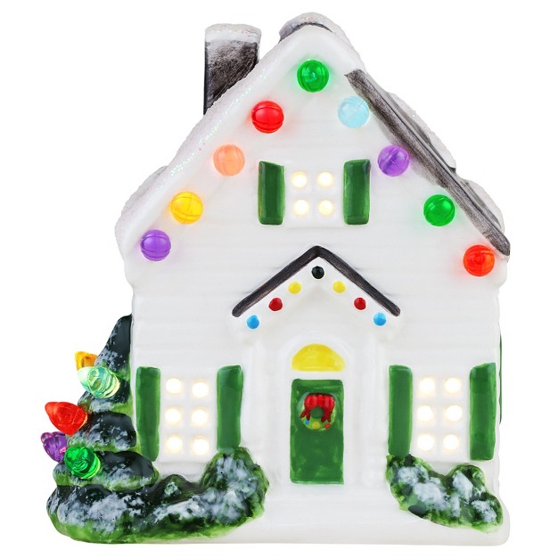 Mr Christmas Nostalgic Ceramic Led Christmas Village Figurine