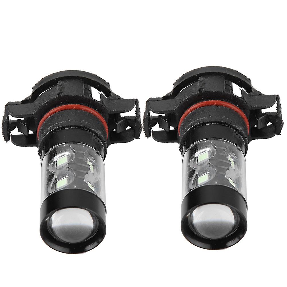 2pcs H16 5202 8000k Ice Blue 100w 20leds Headlight Bulbs Kit Fog Light Car Driving Lamp