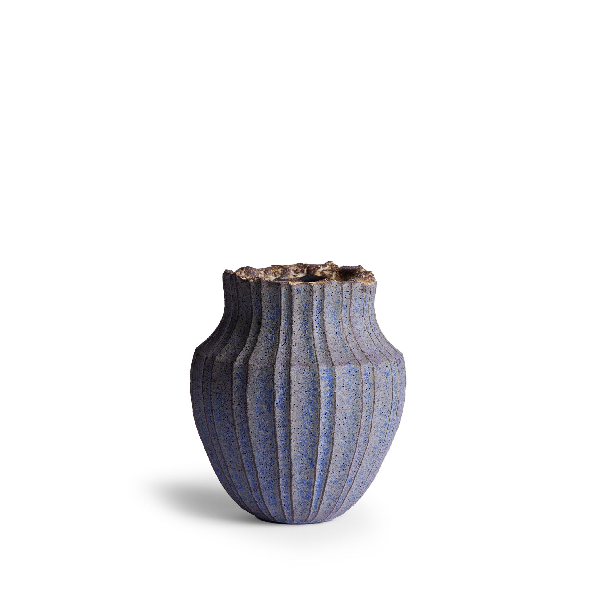 #9 Medium Indigo Imperfection Vessel