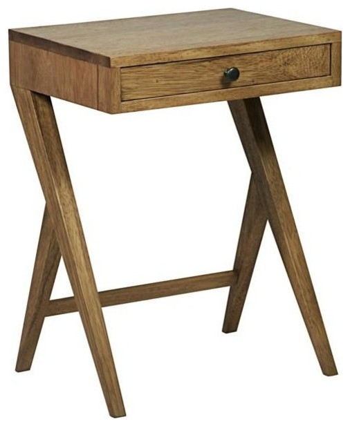 Francine Side Table  Dark Walnut   Midcentury   Side Tables And End Tables   by Rustic Home Furniture Deco  Houzz