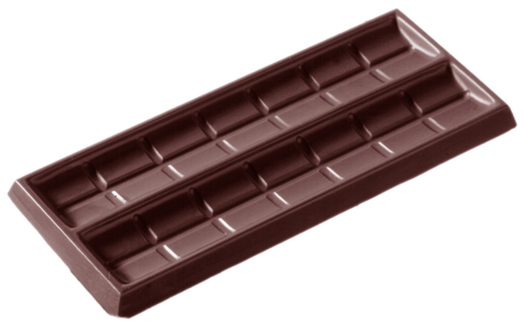 Chocolate World CW2117 Chocolate mould tablet 2x1 ...