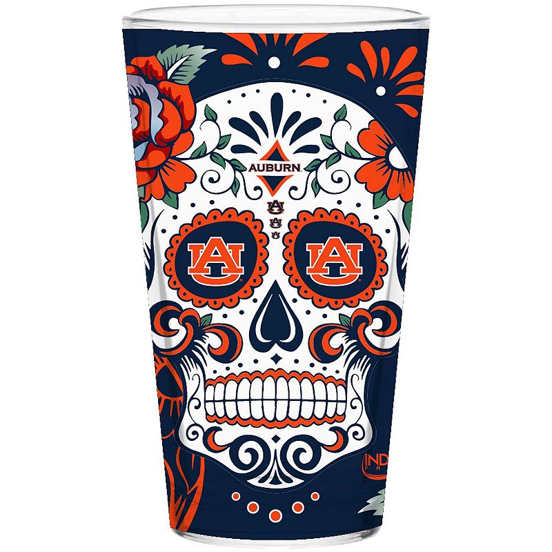 Auburn Tigers 16oz. Dia de los Muertos Pint Glass