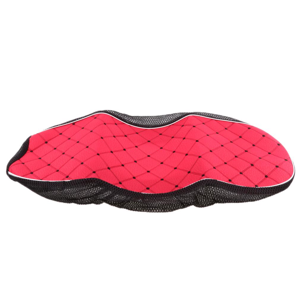 Red Motorcycle Electric Car Scooter Breathable Seat Cushion or Cover ，