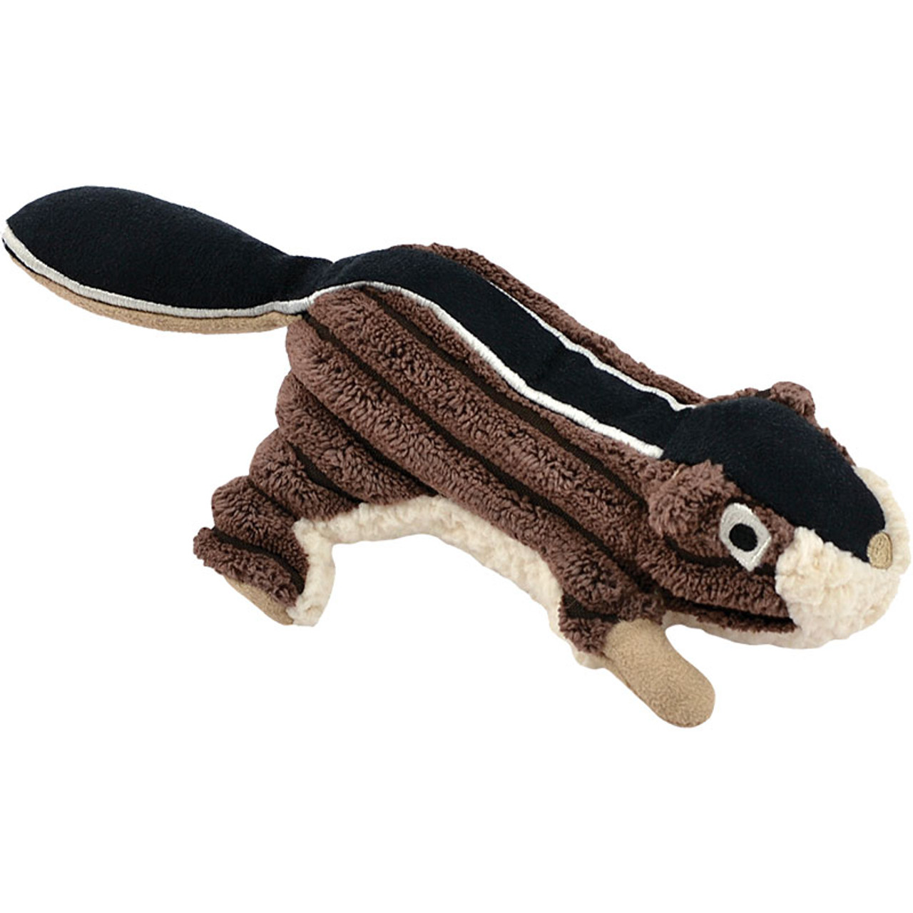 Tall Tails Chipmunk Plush With Squeaker Dog Toy， 5