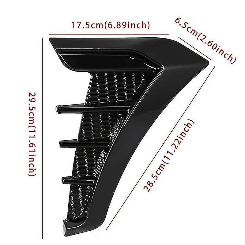 Side Air Trim For Altis Levin 2019 2020 2021 Abs Carbon Fiber Side Wing Flow Cover Sticker