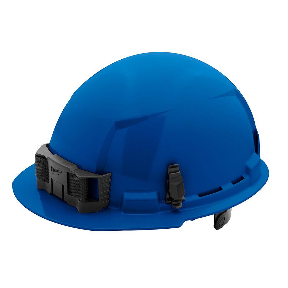 MW BOLT Blue Type 1 Class E Front Brim Non-Vented Hard Hat with 6-Point Ratcheting Suspension (5-Pack) 48-73-1124X5