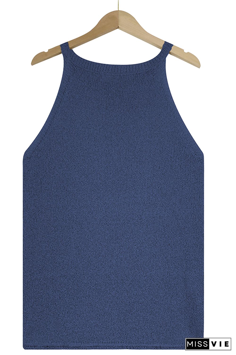 Plain Knit Tank Top