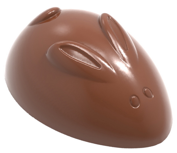 Chocolate World CW1875 Chocolate mould Rabbit abst...