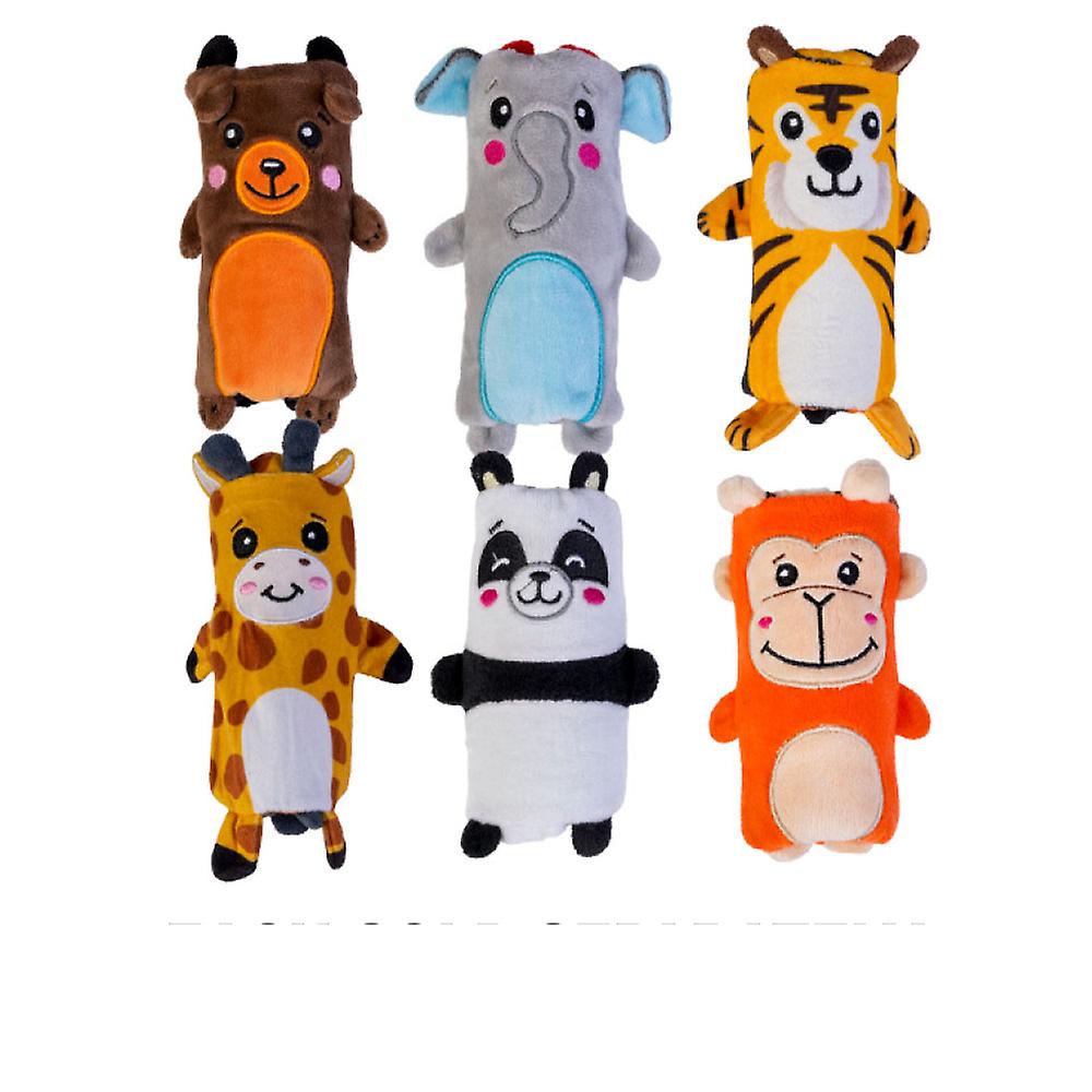 Flip N Slip Reversible Plush Toy (1pc Random) (Zoo Animal)