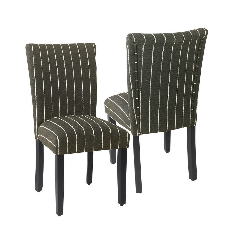 HomePop Classic Parsons Dining Chair   Set of 2